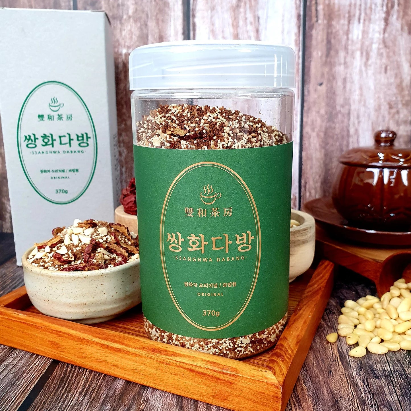 Traditional Korean Herbal Handmade Tea Original 740g (2 Bottles)