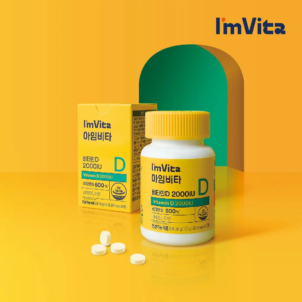Vitamin D 2000IU (600mg x 60 tablets)