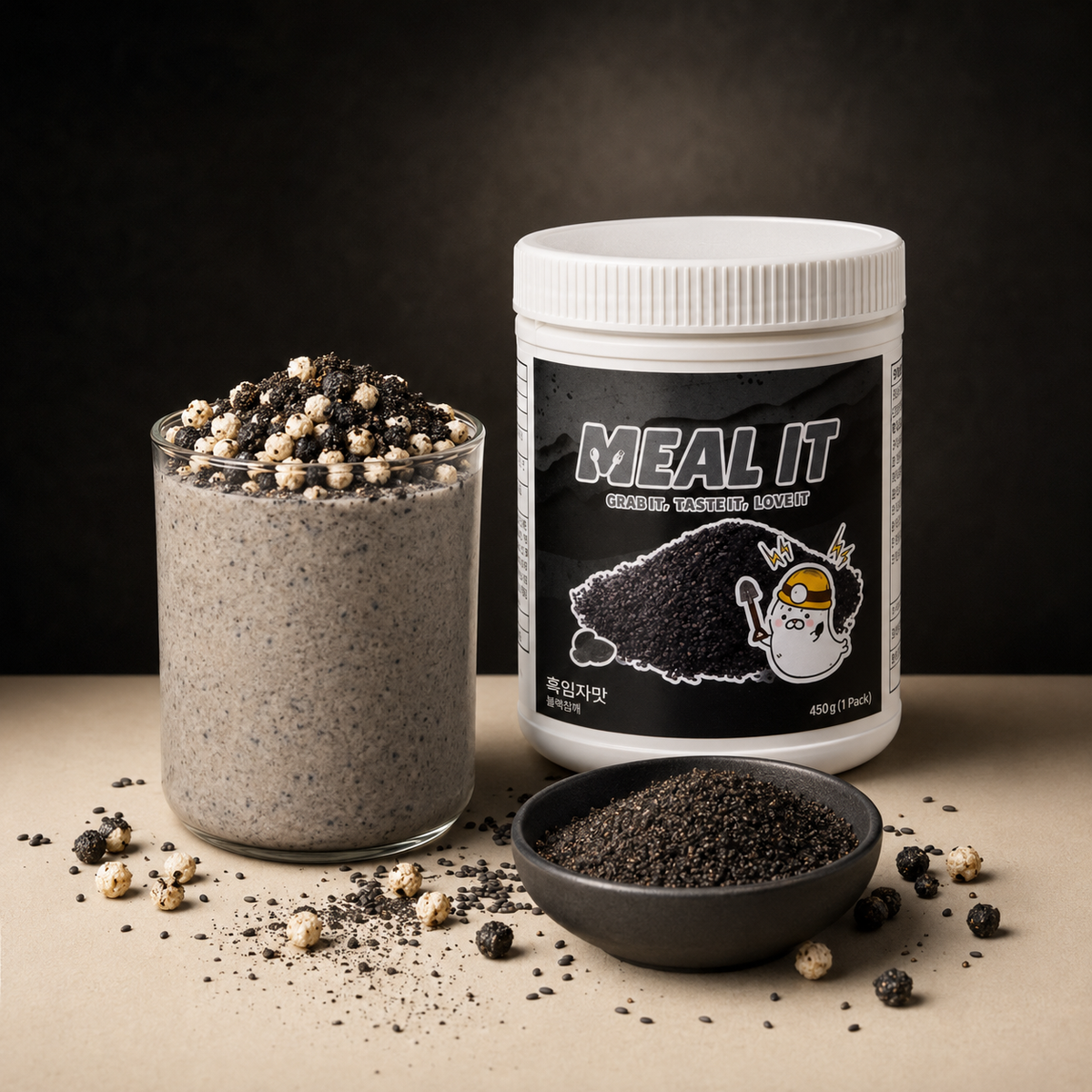 Meal Replacement Protein Shake (Black Sesame, 450g)