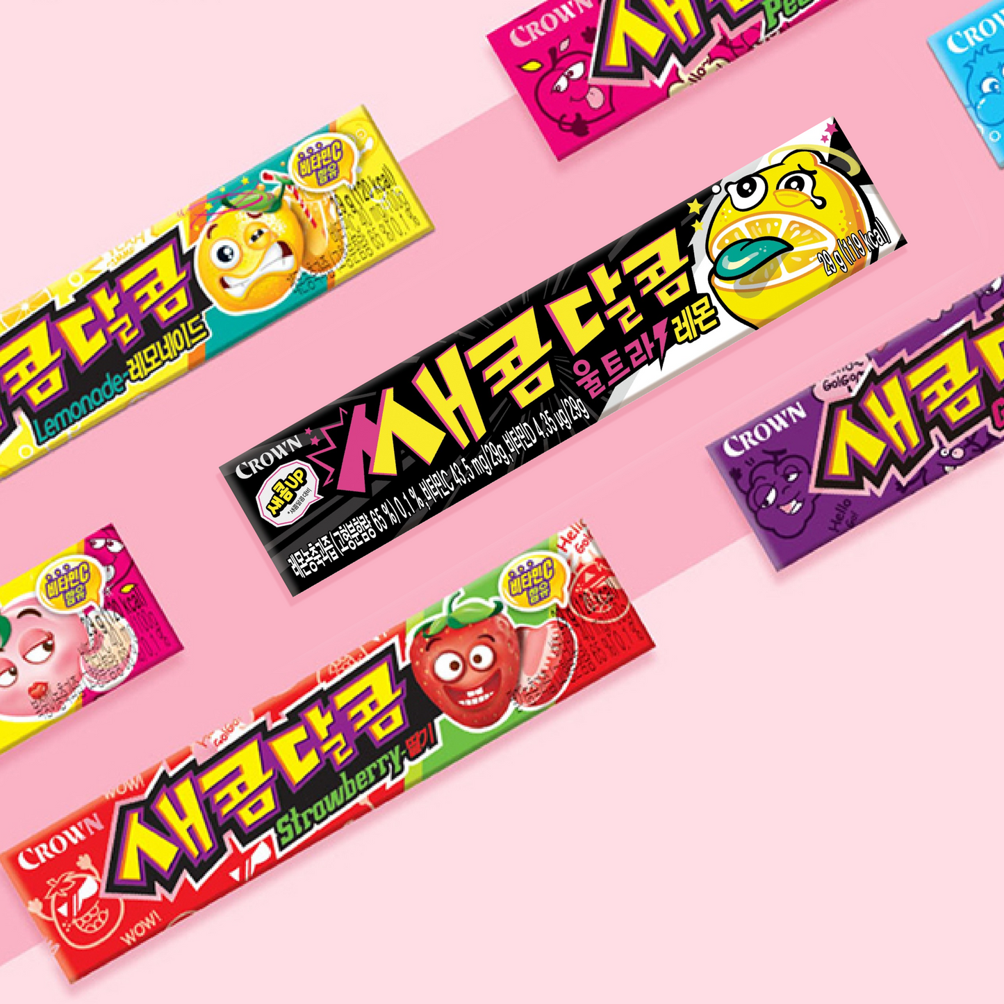 Sweet & Sour Grape Fruit Flavor 29g, 1 Pack