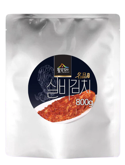 Premium Super Spicy Silbi Palgong Kimchi (3 Pouch, 11 lb)