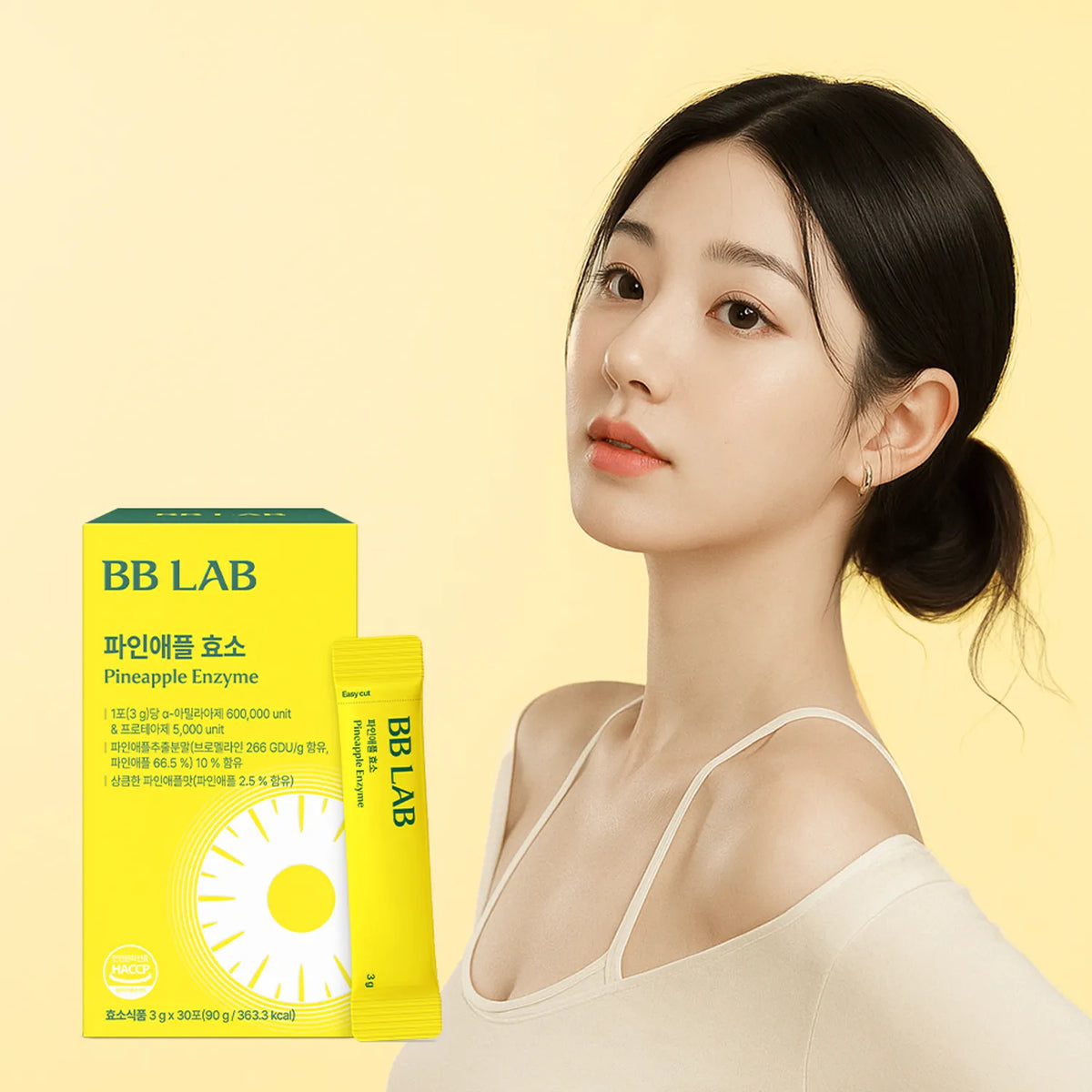 Fine Day Pineapple Enzyme 1 Box (3g x 30 sticks)