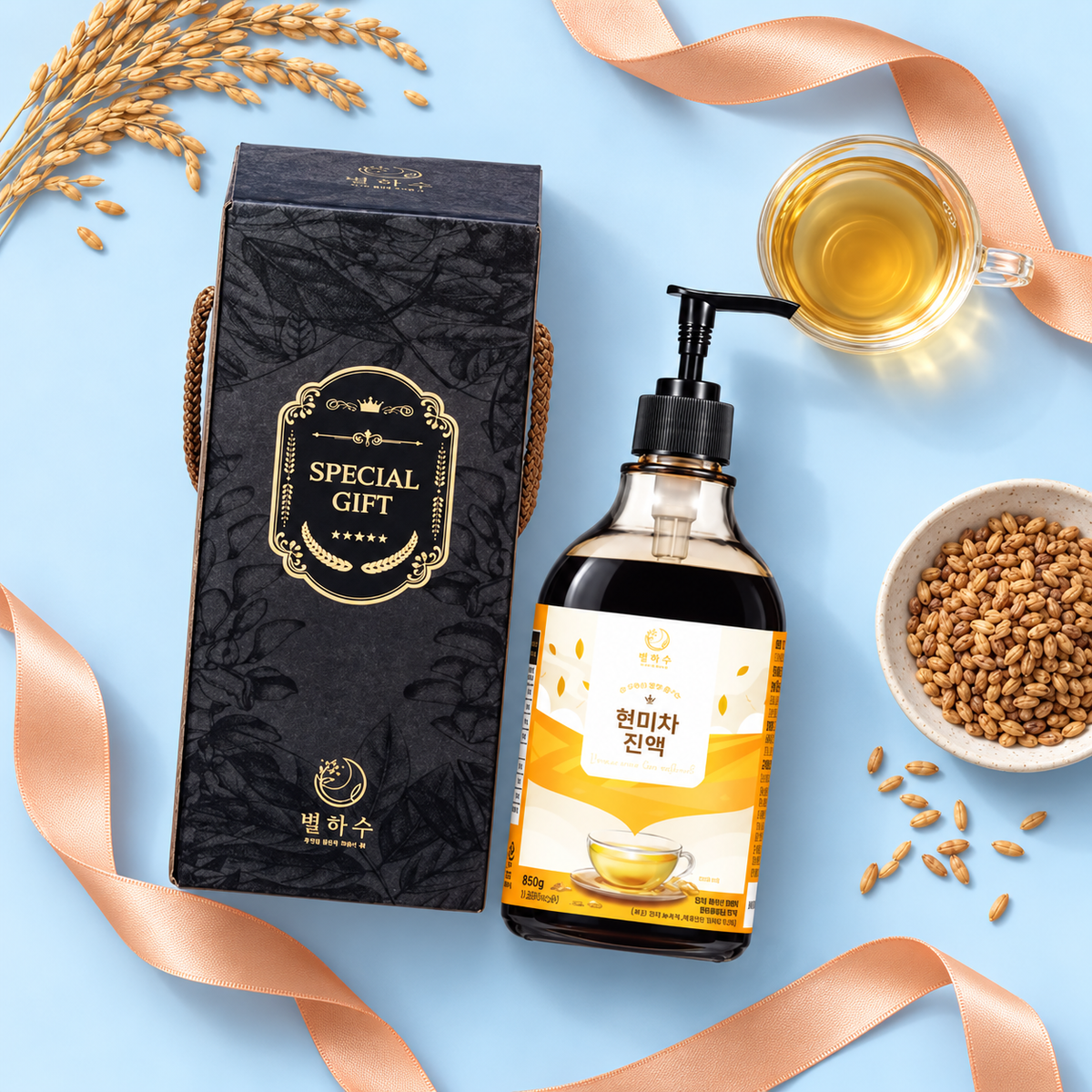 97% Brown Rice Tea Extract 850g