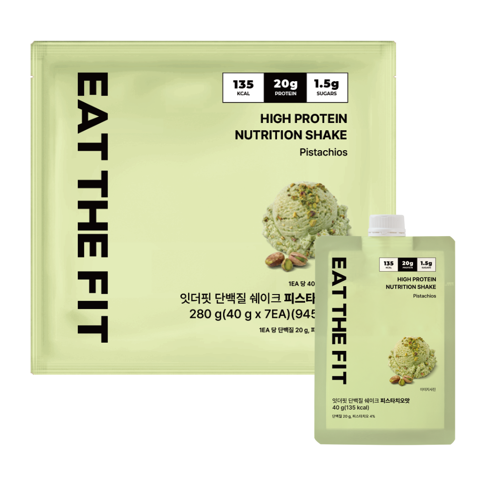 Eat the Fit Protein Shake 280g (7 units) - Pistachio