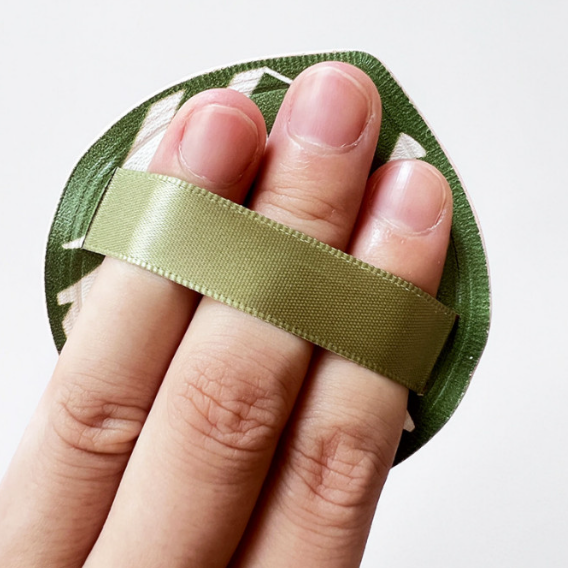 Soft Baby Bottom Cushion Puffs (2 Pack) with Bonus Storage Case