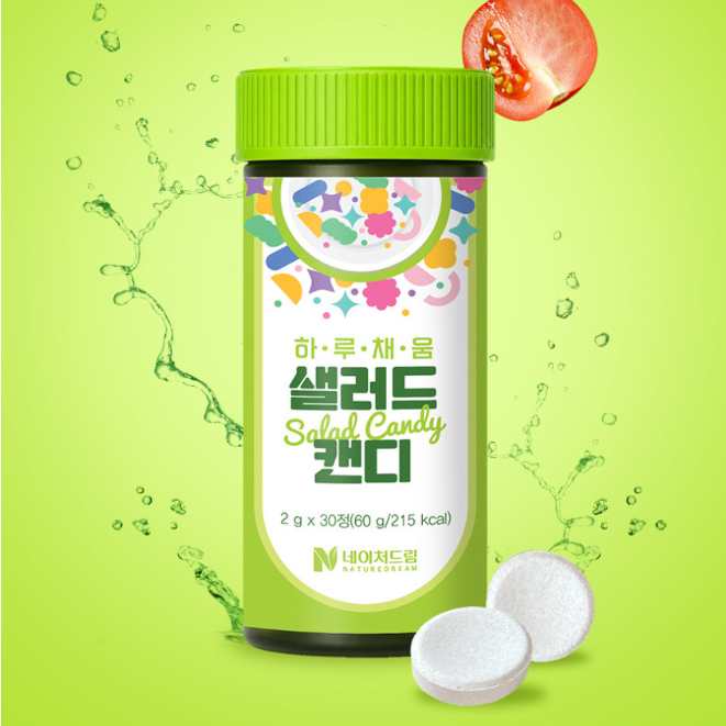 Daily Greens Salad Candy (2,000mg x 30 Tablets)
