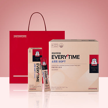 Red Ginseng Extract Everytime Soft 30-Day Supply 1 Box (10ml x 30 sticks)