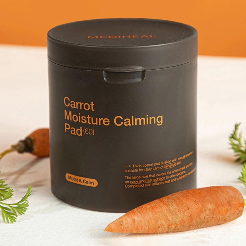 Carrot Moisture Calming Pad (60 Pads)
