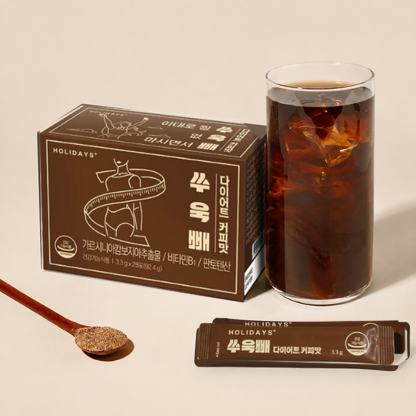 Ssuuk Bbae Diet Coffee Flavor 1 Box (3.3g x 28 sticks)