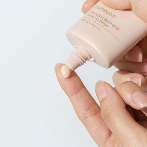 No.3 Porcelain Base-Skip Tone-Up Beige SPF50+ PA++++ 50ml