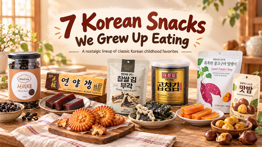 7 Korean Snacks We Grew Up Eating