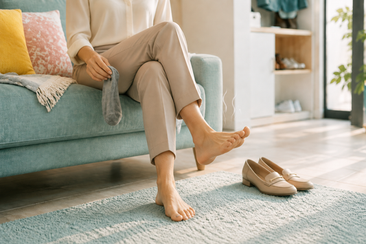 A faster way to wash tired feet after a long day