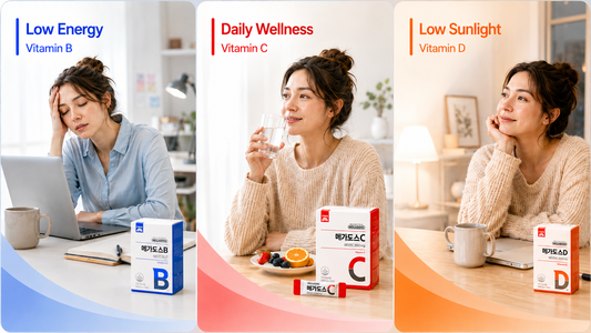 Korea Eundan Megadose B, C & D: Your Guide to High-Potency Daily Vitamins
