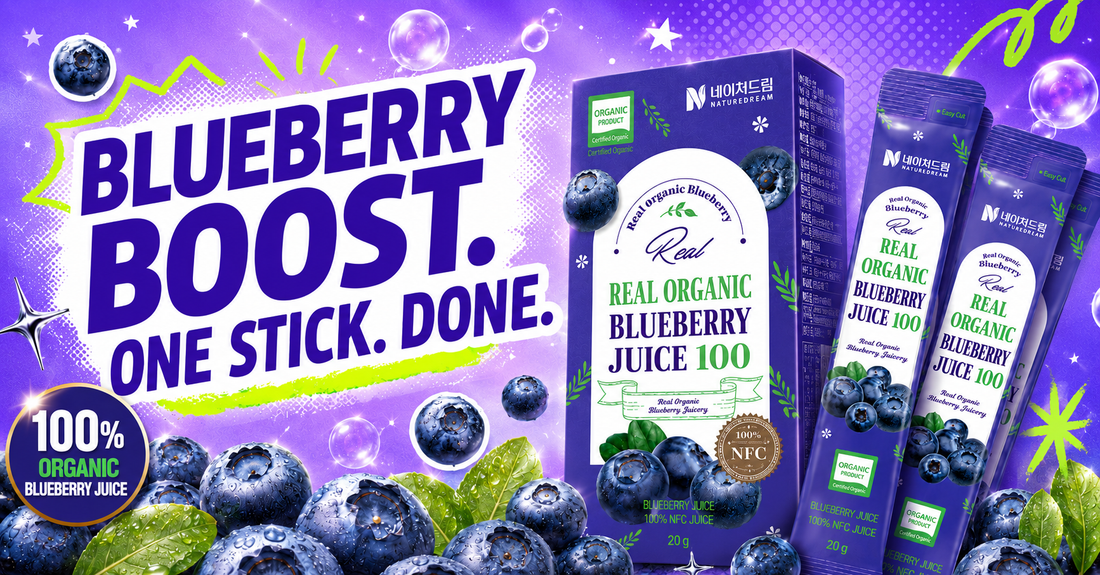 A simpler way to fit blueberry juice into a busy day