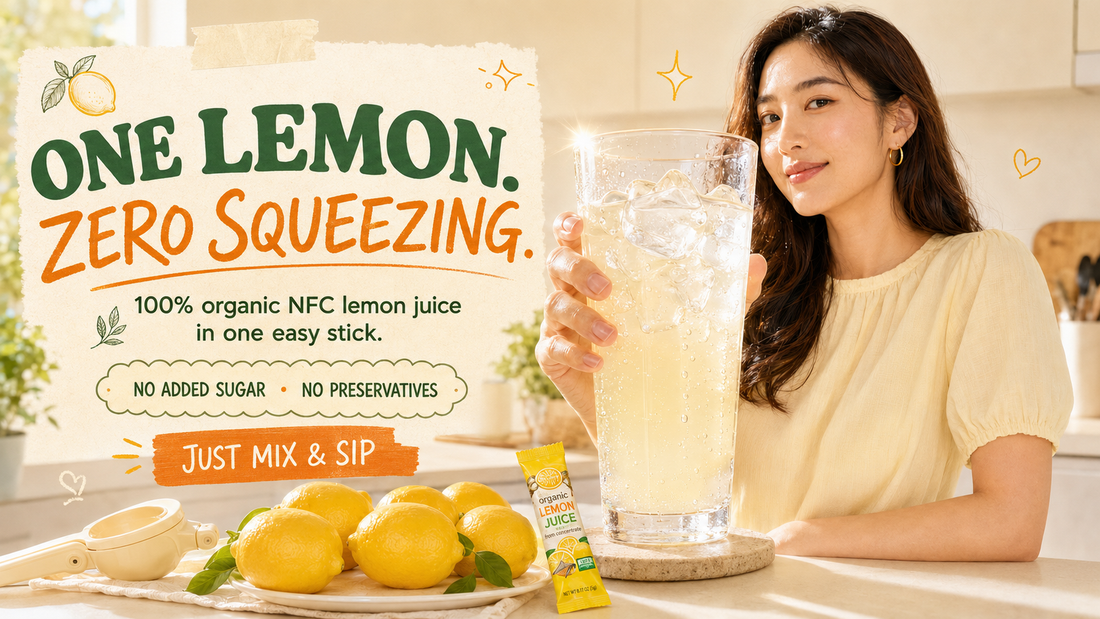 One Lemon. Zero Squeezing.