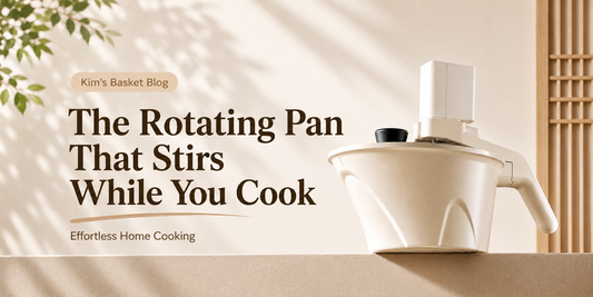 The Korean Roll Pan That Stirs While You Cook