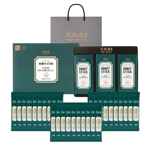 Wild Flower Honey 1 Box  (12g x 30 Sticks)