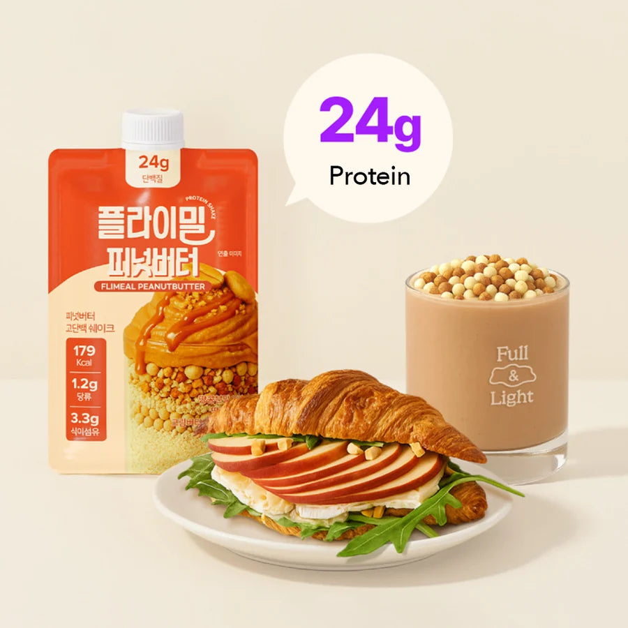 Protein Shake Pouch Peanut Butter (45g x 7 packs)