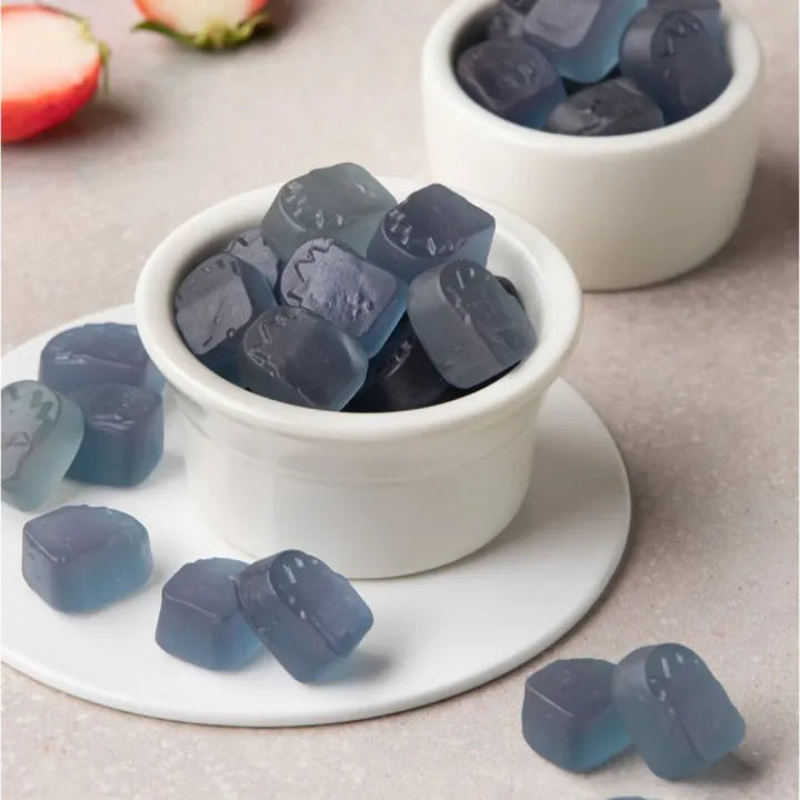 Lotte Jellycious Jaws Bar Orange and Strawberry Jelly 70g