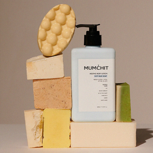 Melting Body Lotion (Soft Blue Soap Scent) 400ml
