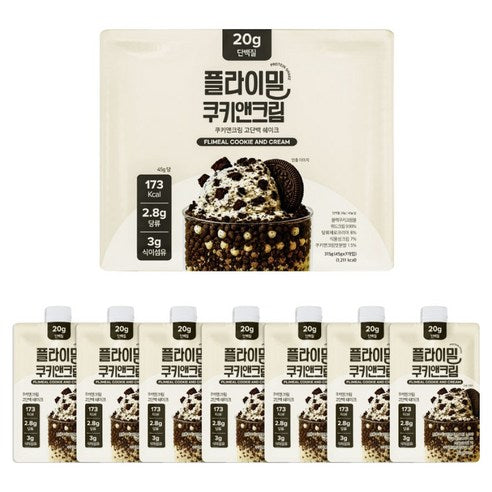 Protein Shake Cookies and Cream (45g x 7 packs)
