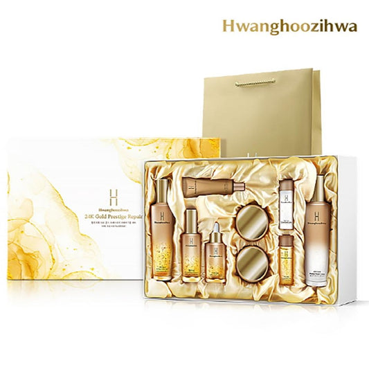 Chiljahwa Korean Herbal Skincare Set (7 pcs, Shopping Bag Included)