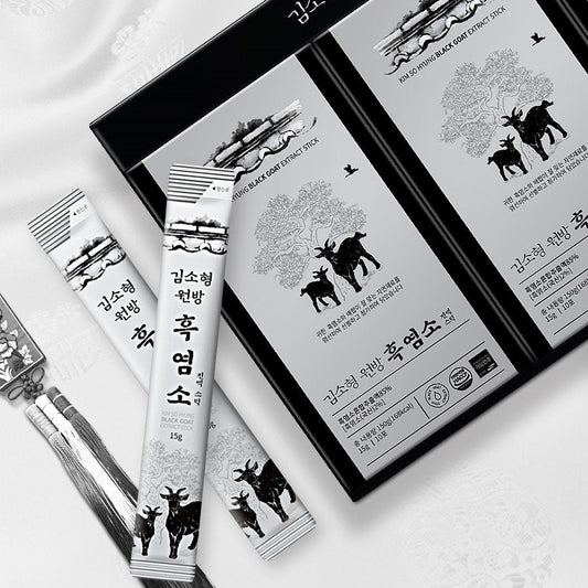 Kim So-hyung Black Goat Extract 1 Box (15g x 30 Sticks)