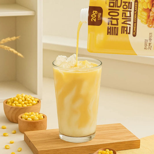 Protein Shake Pouch Corn Cereal (45g x 7 packs)