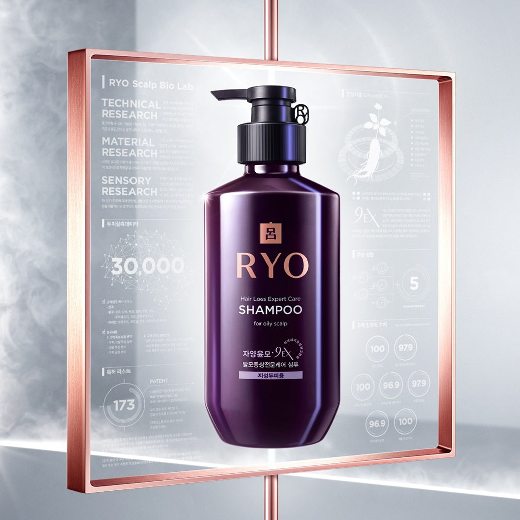 Jayangyunmo 9EX Shampoo for Oily Scalp (For Hair Loss Symptoms) 400ml