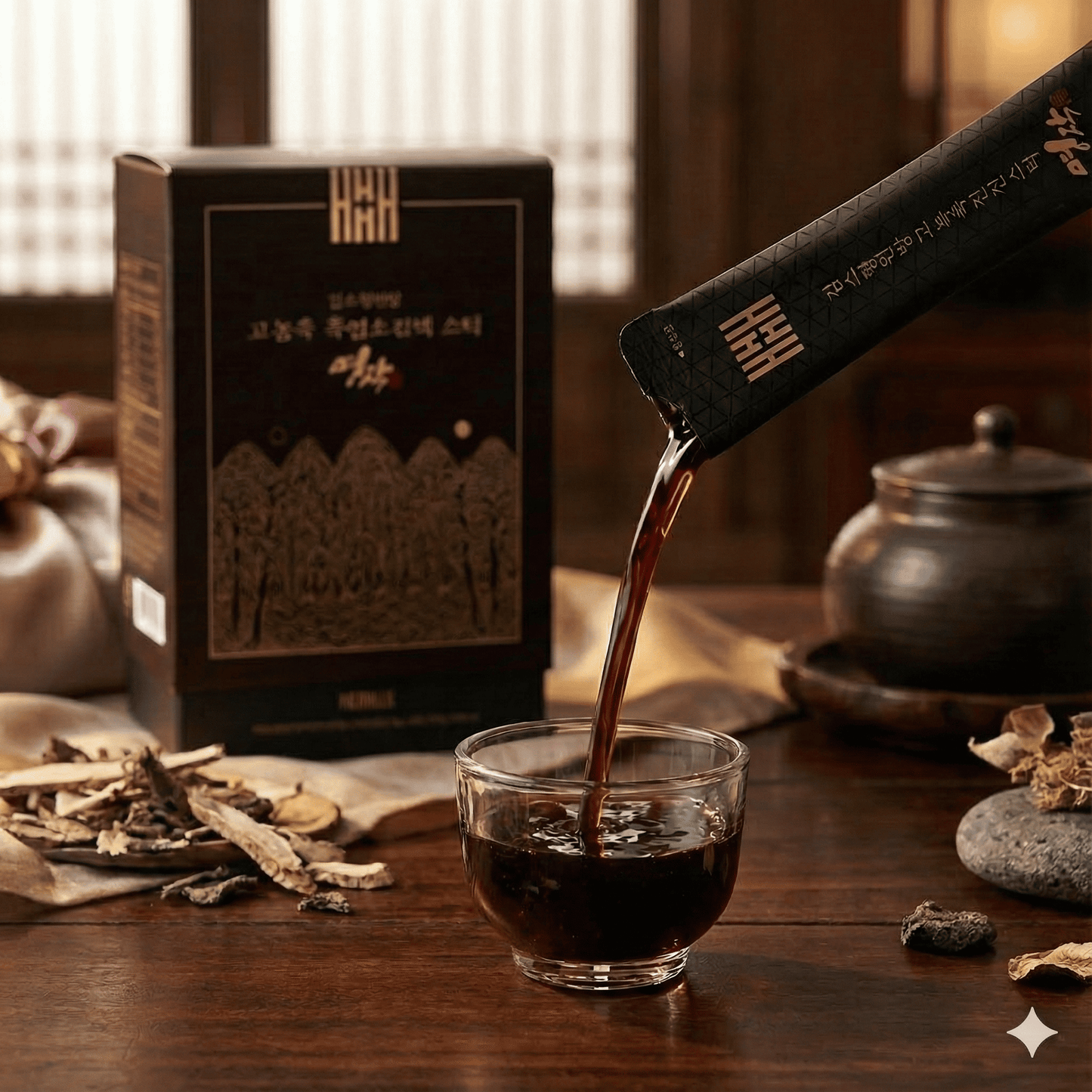 Kim So-hyung Premium Concentrated Black Goat Extract 1 Box (750g, 50 Sticks)