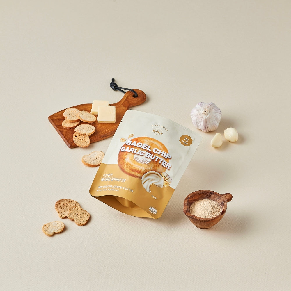Bagel Chips Garlic Butter 50g