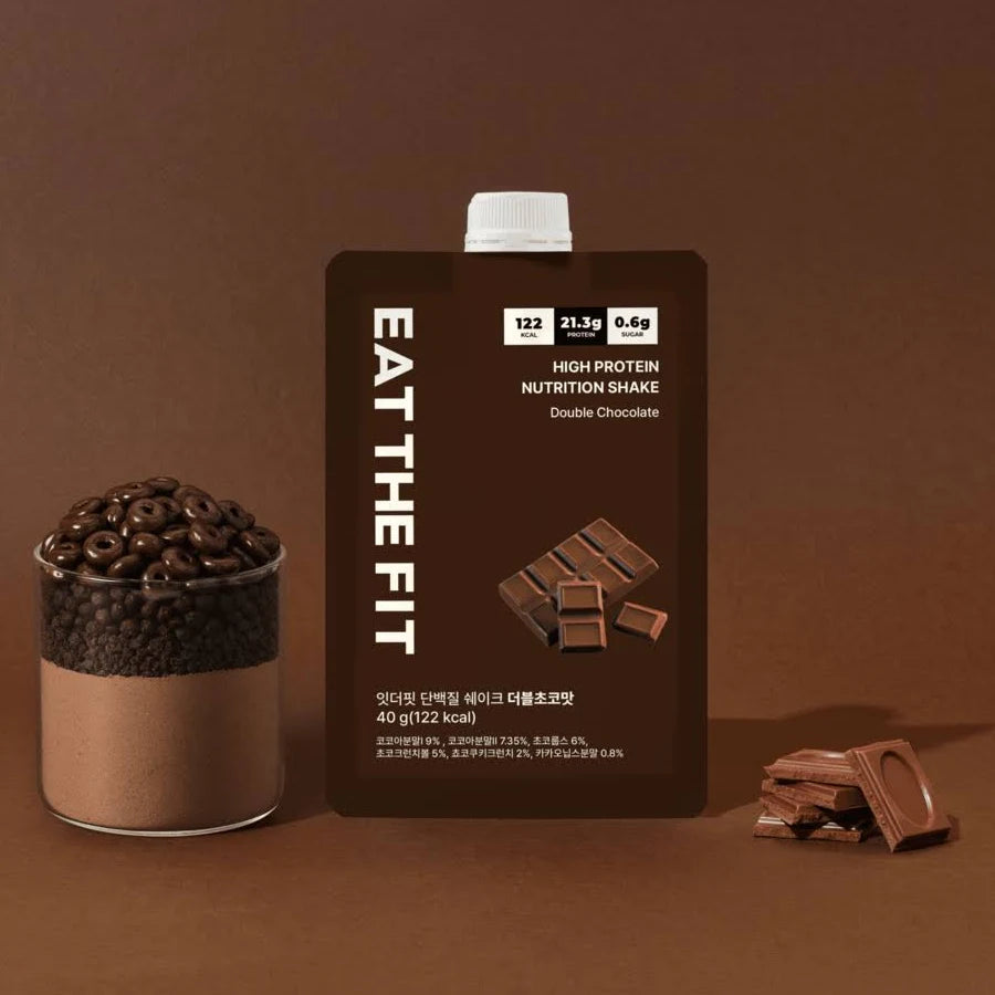 EAT THE FIT Double Choco Protein Shake