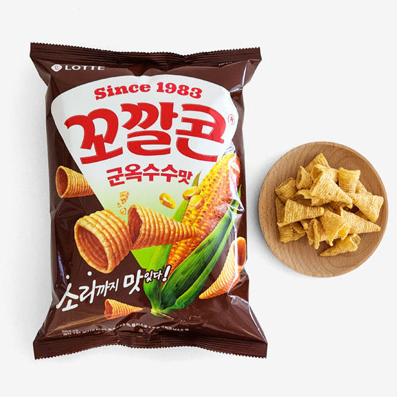 Kkokkalcorn Roasted Corn Flavor 67g, 1 Pack