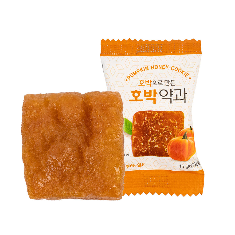 Pumpkin Yakgwa 15g, 1 Piece