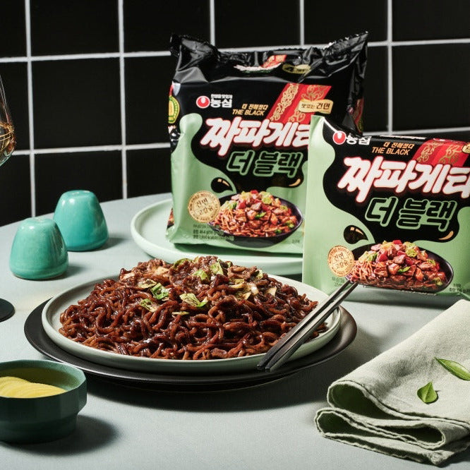 Jjapaghetti The Black Ramyeon 116g, 1 Pack