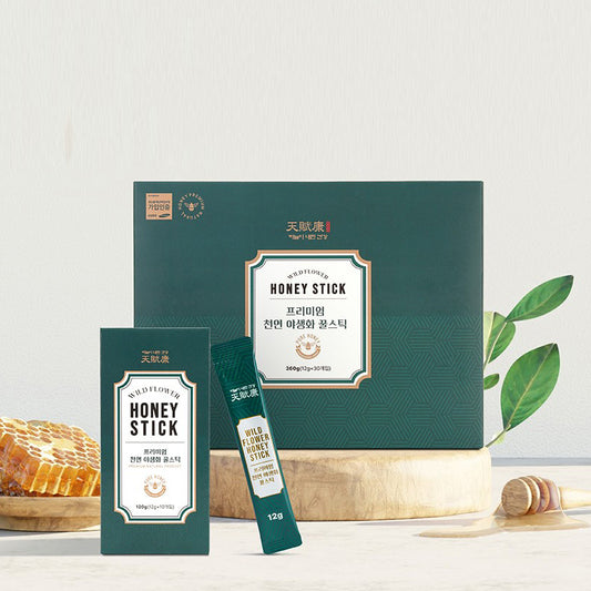 Wild Flower Honey 1 Box  (12g x 30 Sticks)