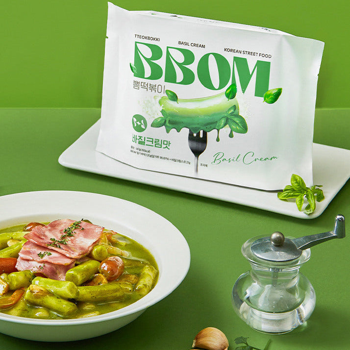 Wheat Tteokbokki Basil Cream 147g