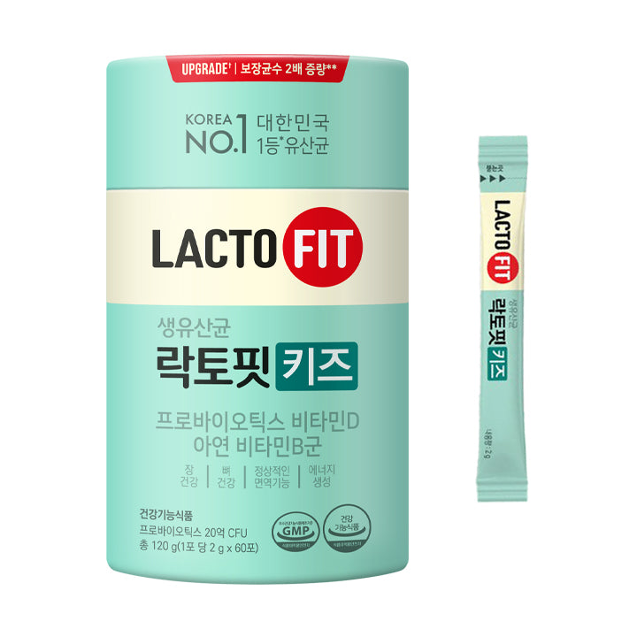 Lacto-Fit Live Probiotics Kids 1 Pack (2g × 60 sticks)