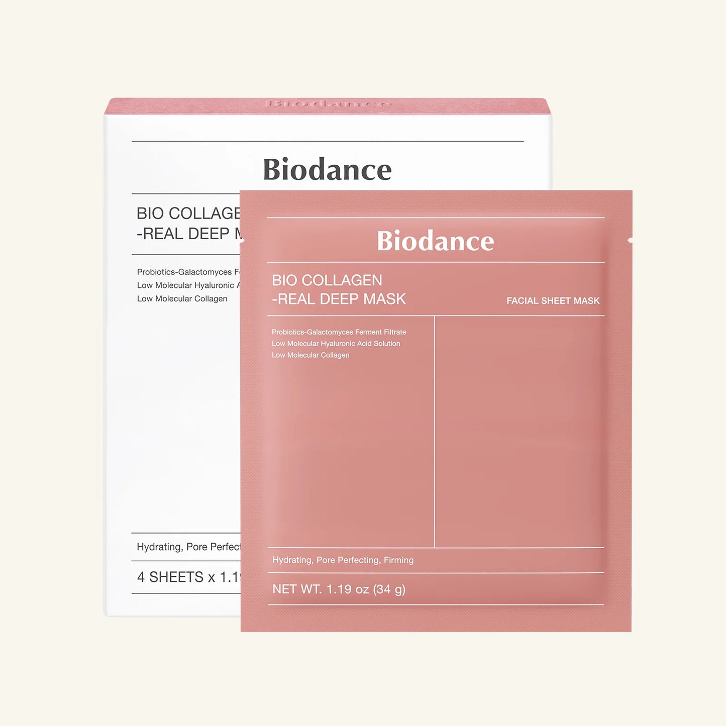 Bio Collagen Real Deep Mask 1 Pack (4 sheets) 136g
