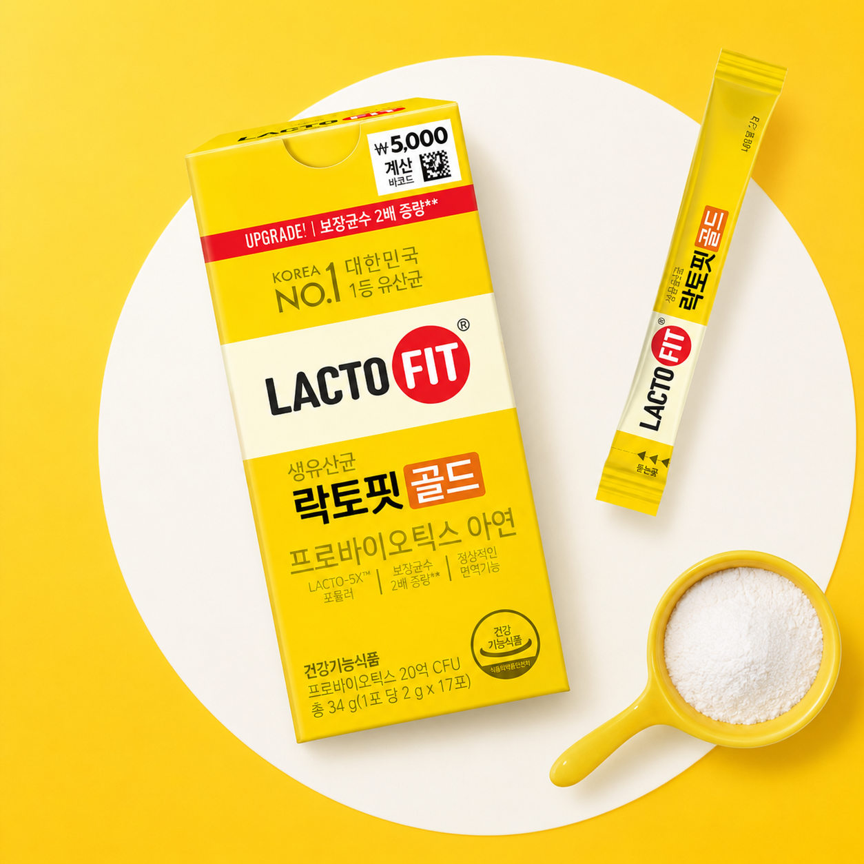 Lacto Fit Gold 1 Box (2g x 17 sticks)