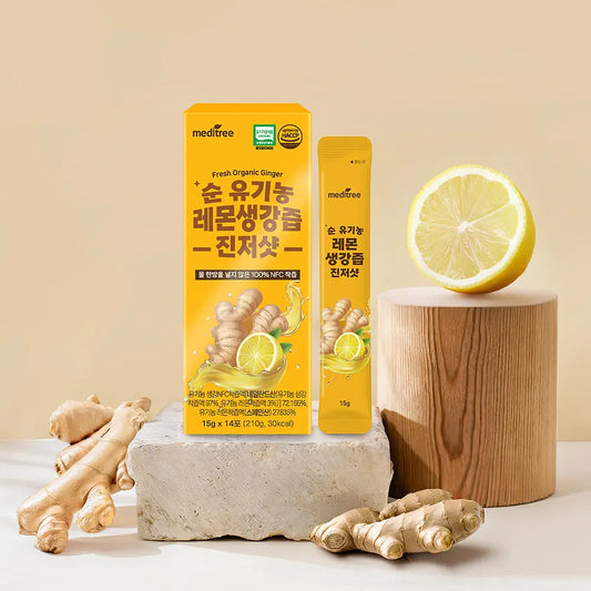 Fresh Organic Lemon Ginger 1 Box (210g x 14 sticks)
