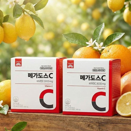 Megadose C Vitamin C 3000mg 1 Box (3g x 60 sticks)