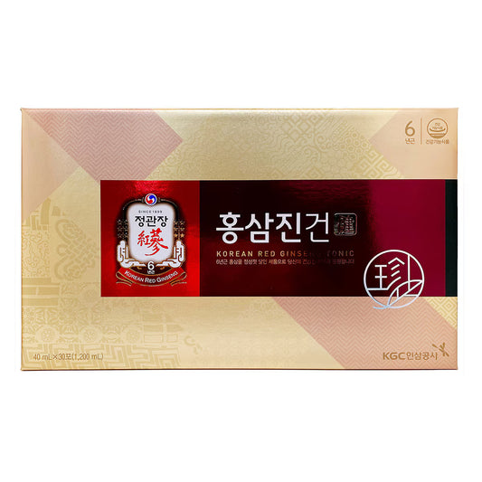 Korean Red Ginseng Tonic Drink 1 Box (40ml x 30 packs)