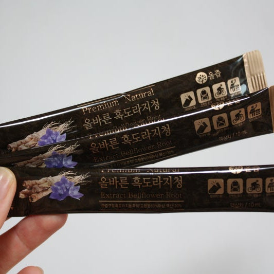 Premium Black Bellflower Root Extract 1 Box (300g, 30 Sticks)