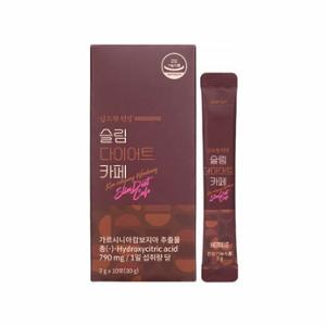 Kim So-hyung Slim Diet Cafe 1 Box (30g, 10 Sticks)