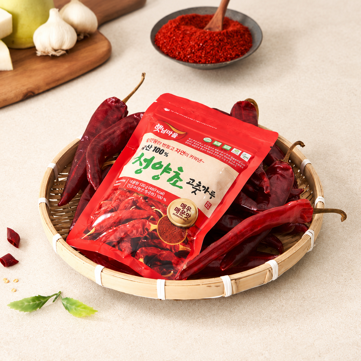 Domestic Cheongyang Chili Powder 130g