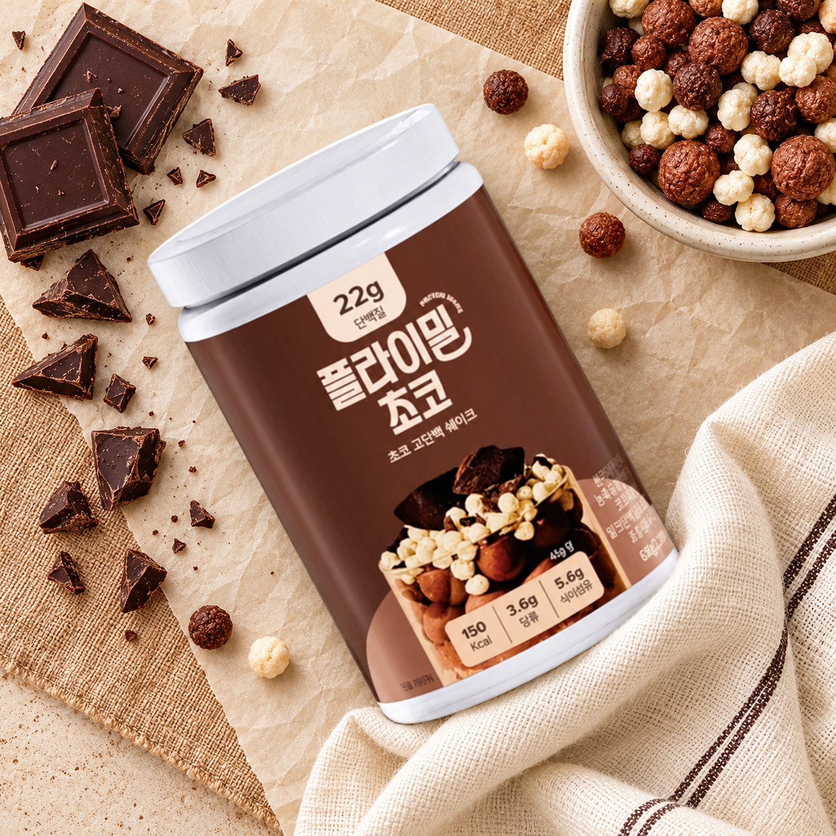 Protein Shake Chocolate Latte 630g