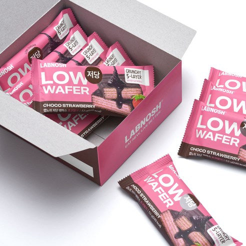 Low-Sugar Wafers Choco Strawberry