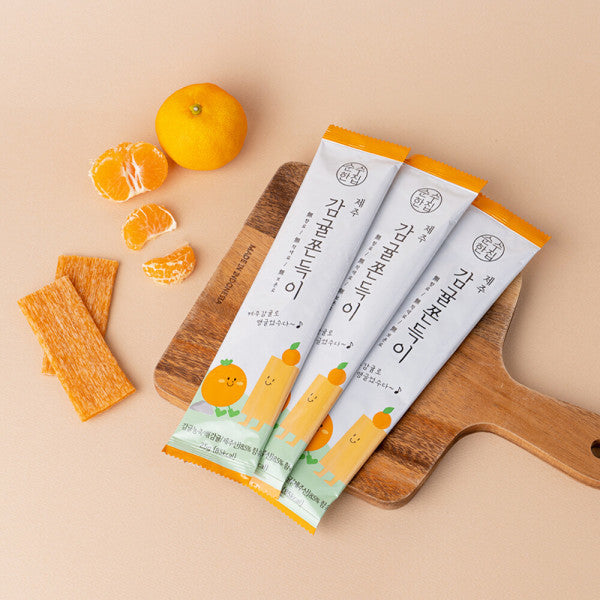 Low-Calorie Tangerine Chewy Snack, 1 Pack (25g x 15 units)