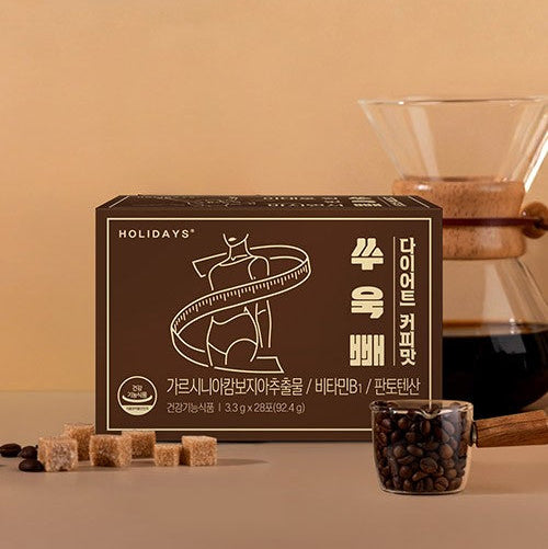 Ssuuk Bbae Diet Coffee Flavor 1 Box (3.3g x 28 sticks)